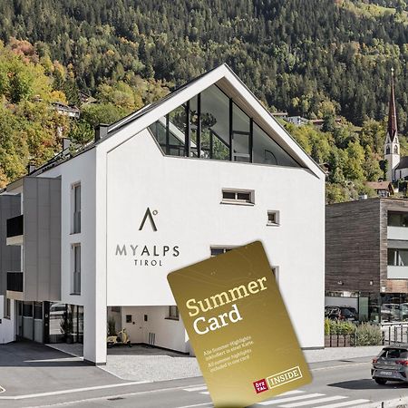 NEUES Apartmenthaus mit Sky- Wellness MYALPS Tirol Oetz Exterior foto